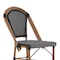 Flash Furniture Bordeaux Stackable IndoorOutdoor French Bistro 30 High Barstool, BlackWhite and Bamboo Finish SDA-AD642001-BS-BKWH-NAT-GG - alternate 8